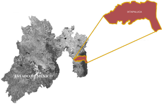 Ubicación del Municipio de Ixtapaluca
